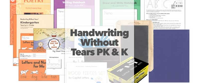 Handwriting Without Tears Review Pre-K and K
