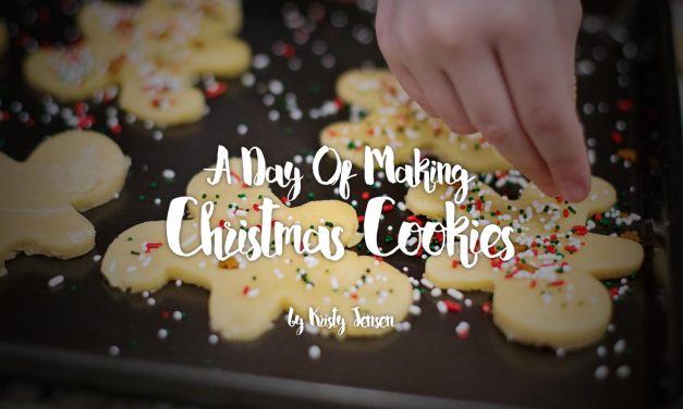 A Day Of Making Christmas Cookies