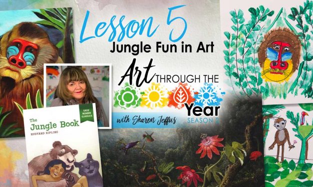 Jungle Fun in Art (Art Through the Year Season 2 Episode 5)