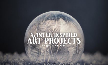 Winter inspired art projects