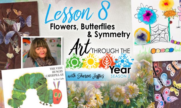 Flowers, Butterflies and Symmetry (Art Through the Year Season 2 Episode 8)