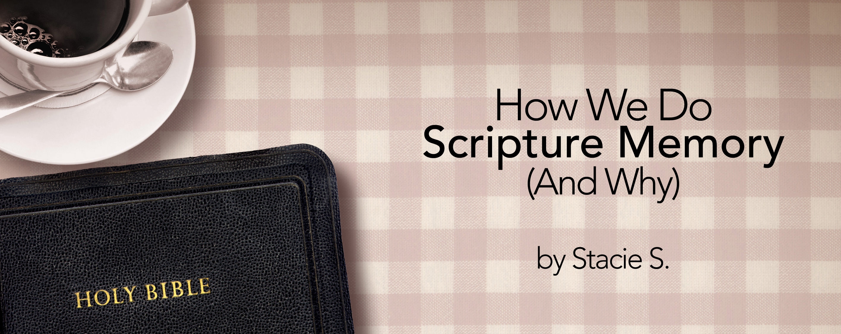 How We Do Scripture Memory (and Why)