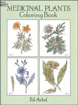 Medicinal Plants Coloring Book