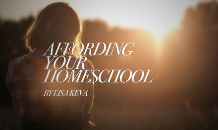 Affording Your Homeschool