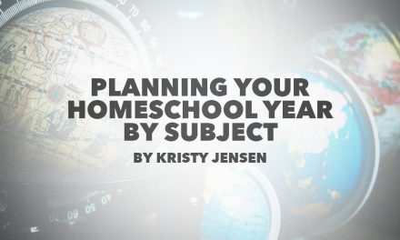 Planning Your Homeschool Year By Subject