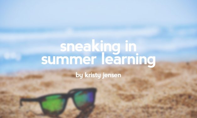 Sneaking in summer learning