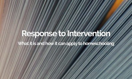 Response to Intervention – a Homeschooling Perspective