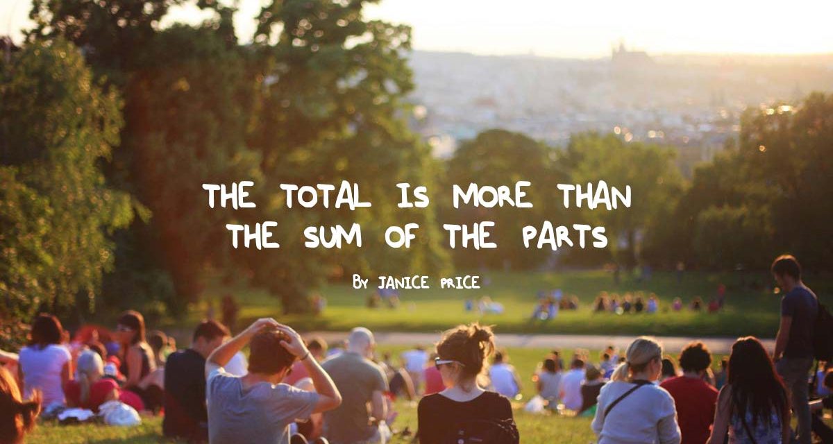 The total is more than the sum of the parts