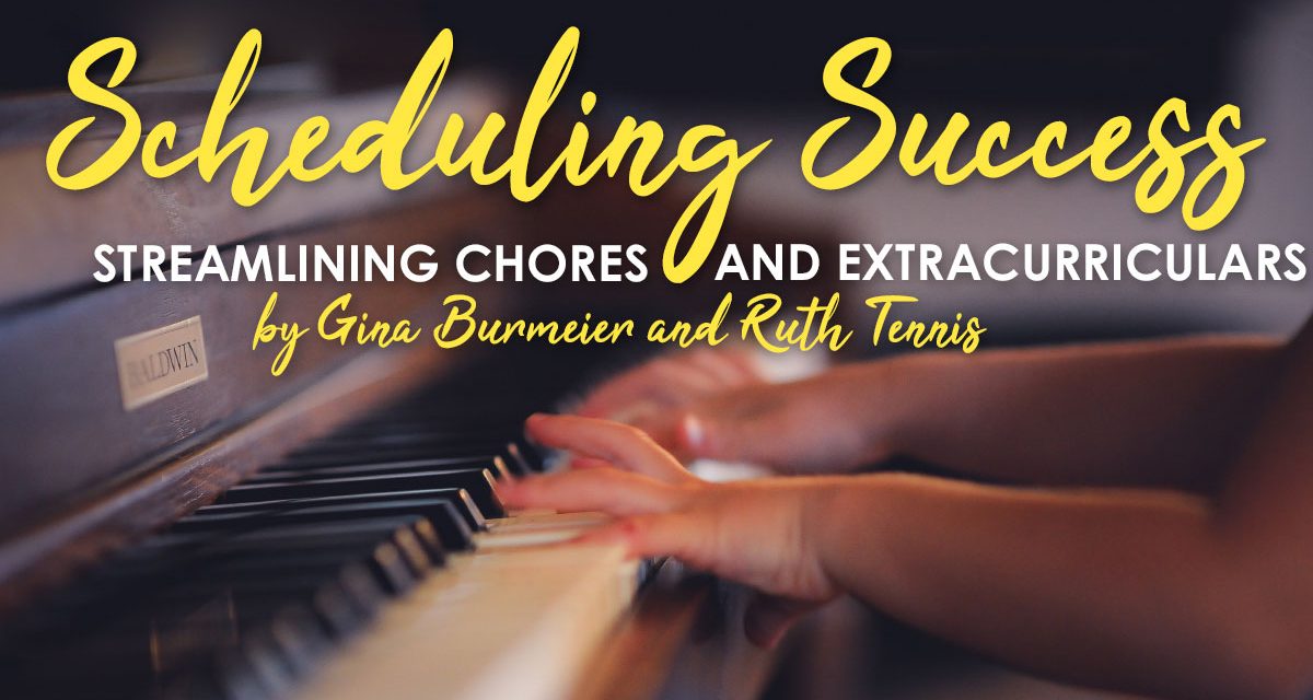 Scheduling Success: Streamlining Chores & Extracurriculars