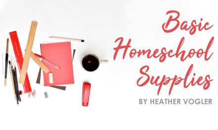 Basic Homeschool Supplies