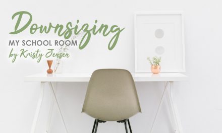 Downsizing My School Room