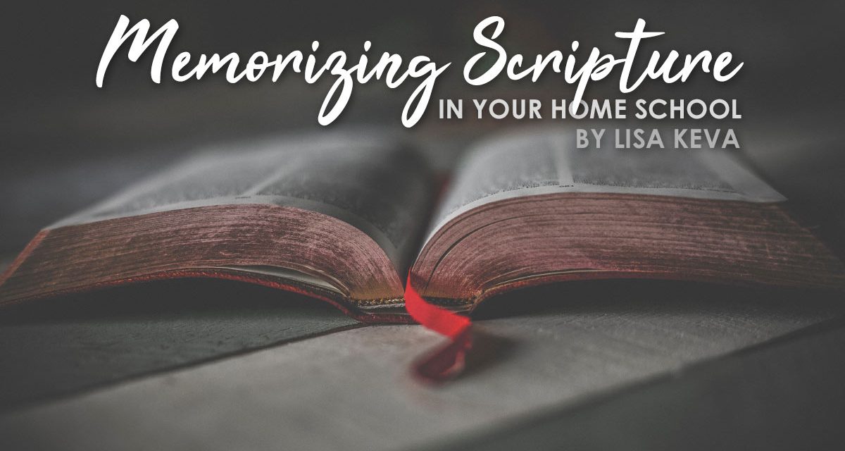 Do You Memorize Scripture In Your Homeschool?