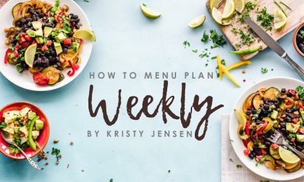 How To Menu Plan Weekly