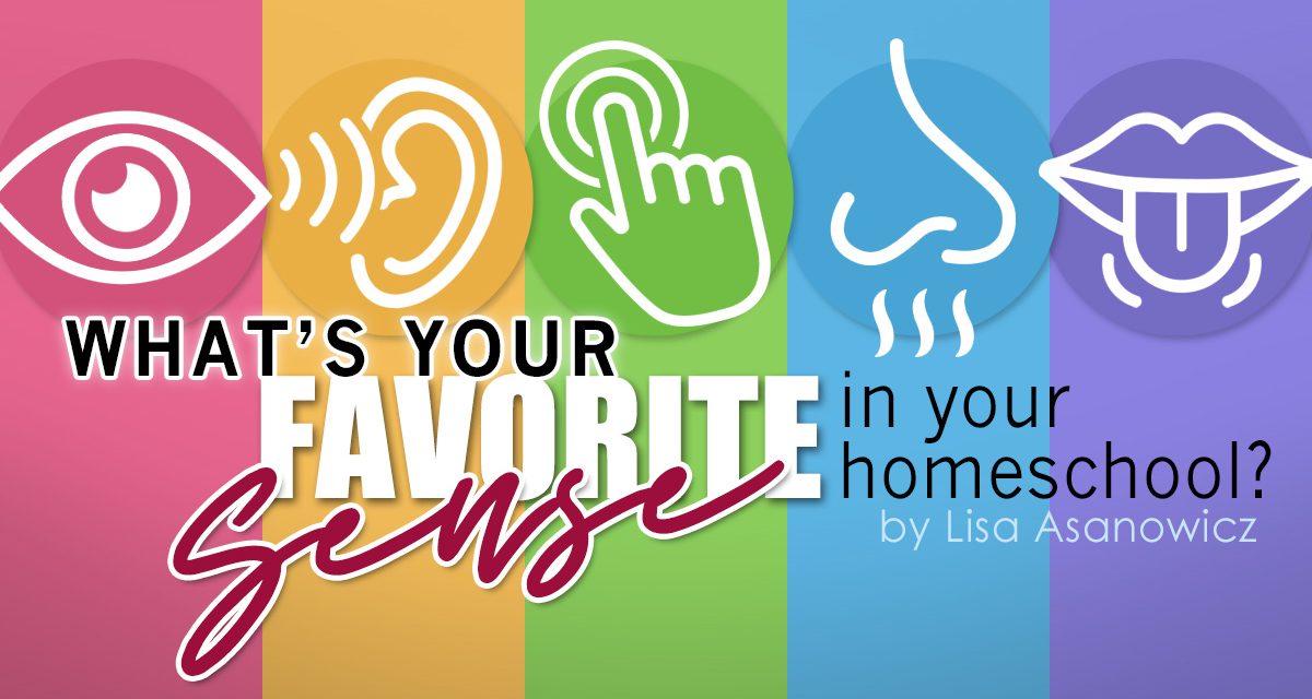 What’s Your Favorite Sense in your Homeschool