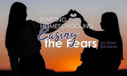 Starting Homeschooling: Easing the Fears
