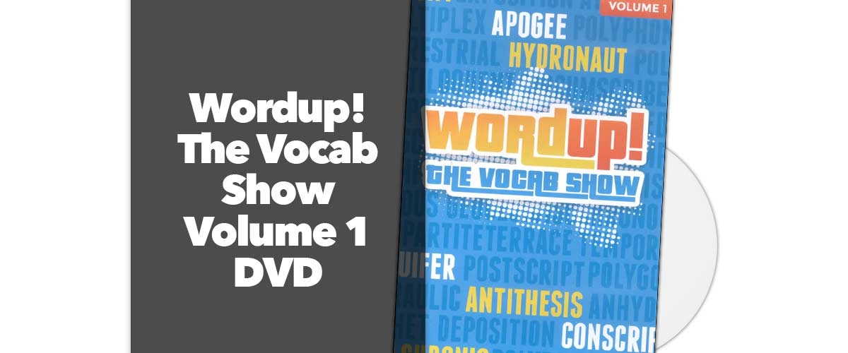 Wordup! The Vocab Show Volume 1 DVD