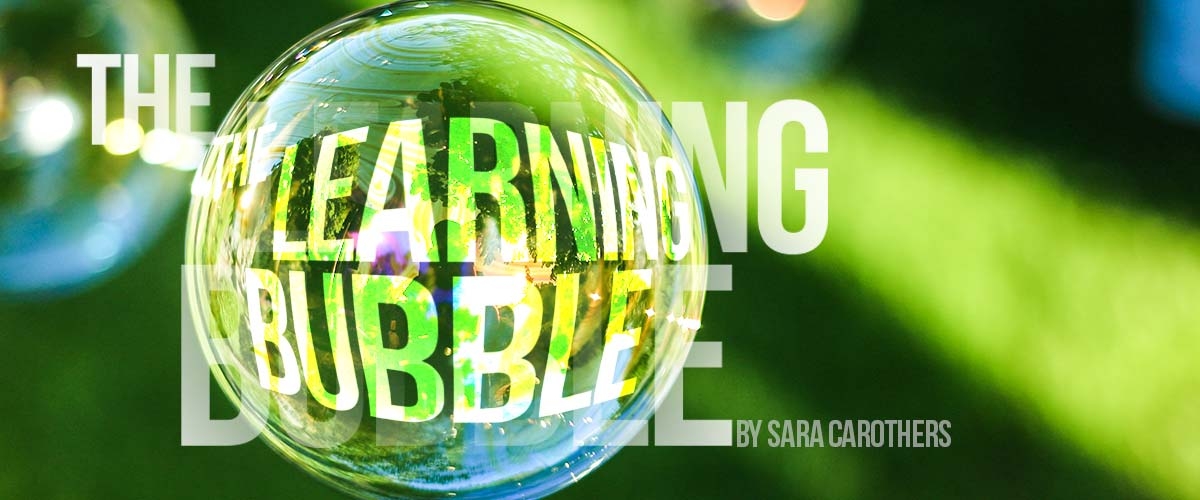 The Learning Bubble
