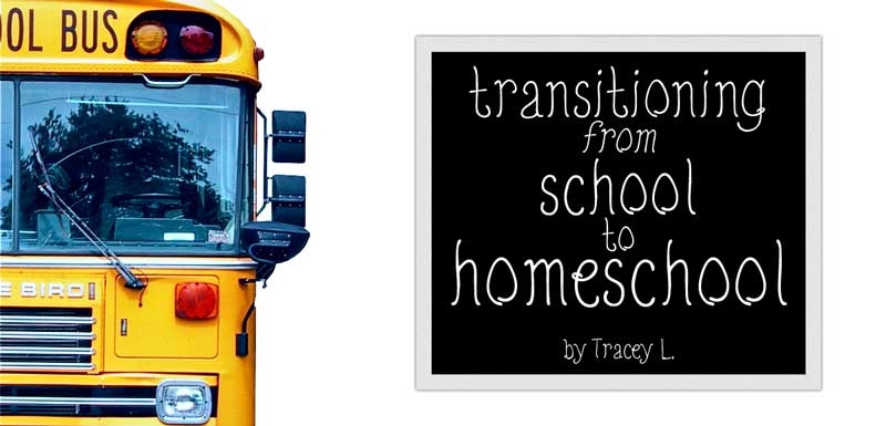Transitioning from School to Homeschool